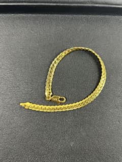 18K刻印 ゴールド ブレスレットのサムネイル