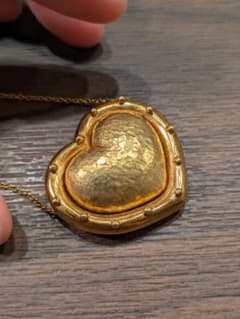 Tiffany k18yg/au750 パロマ・ピカソ ハート型ネックレス - メルカリ