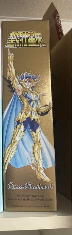 数量限定品 長濱蒸留所 聖闘士星矢 キャンサー デスマスク ウイスキーのサムネイル