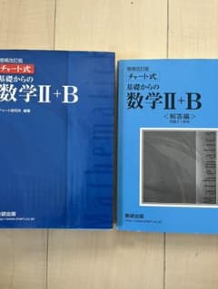 チャート式基礎からの数学Ⅱ + Bのサムネイル