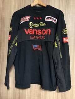 2026ss Supreme x Vanson Leathers L/S Top - メルカリ