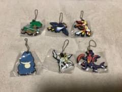 ポケモン　ラバーマスコット　6個セットのサムネイル