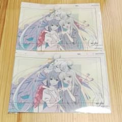 かぐや＆酒寄彩葉＆月見ヤチヨ】超かぐや姫！ラフ原画 クリアファイル