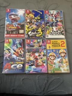 Nintendo Switch ゲームソフト 6本セットのサムネイル