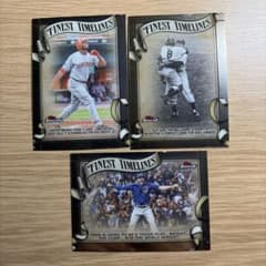 Topps Finest Timelines MLBカード 3枚セット