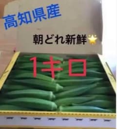 朝どれ新鮮オクラのサムネイル