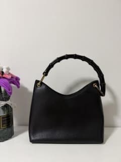 GUCCI バンブー ハンドバッグ ブラックのサムネイル