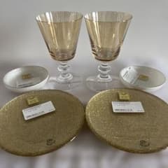 VETRO FELICE グリッター 食器セット ゴールド ホワイト VETRO FELICE グリッター 食器セット ゴールド ホワイト - メルカリ