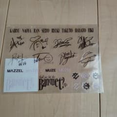 MAZZEL クリアカスタムシールのサムネイル