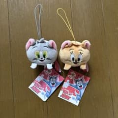トムとジェリー マシュマロ寝そべりマスコット 2種セット - メルカリ