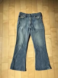 リーバイス 646 フレアデニムパンツ　ブーツカット　80s オレンジタグのサムネイル