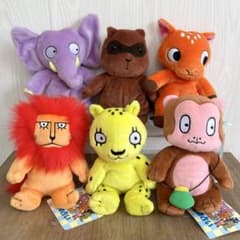 平成レトロ 2000年 当時物 動物占い ぬいぐるみ 6点セット - メルカリ