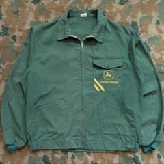 JOHN DEERE] ジョンディア ジップブルゾン ジャケット 54 古着 - メルカリ