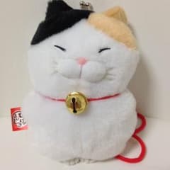 送料込 三毛猫 がま口 ポーチ 財布のサムネイル