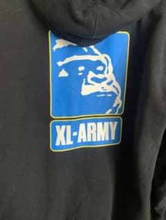 エクストララージ　XLARGE ARMY コラボ　パーカーのサムネイル