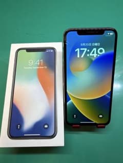 Apple iPhone X 64GB 실버 SIM 프리