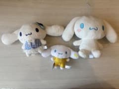 サンリオ シナモロール ぬいぐるみ マスコット 3点セット UFOキャッチャーのサムネイル