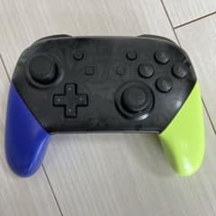 【ジャンク品】任天堂switch プロコン 純正 スプラ3のサムネイル