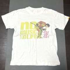 忌野清志郎 Tシャツ no music no life S 白 タワーレコード - メルカリ