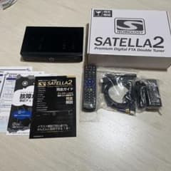 訳あり動作品 SATELLA2 デジタル FTA ダブルチューナー - メルカリ