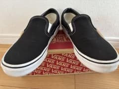 VANS ブラック スリッポンのサムネイル