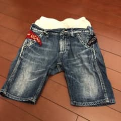 デニムパンツ デニムハーフパンツのサムネイル
