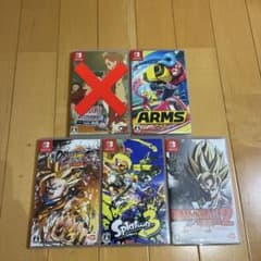 switch カセット まとめ売り バラ売り可 スプラトゥーン3 arms - メルカリ