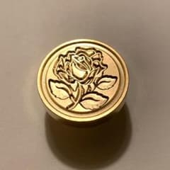 シーリングワックススタンプ　薔薇　ハンドル付きのサムネイル
