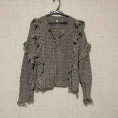 ungrid アングリッド フリンジニット グランジ セーター ニット