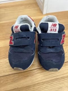new balance 313 ネイビー キッズシューズのサムネイル