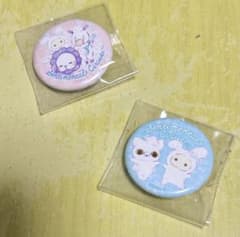 센티멘탈 서커스 캔 배지 2개 세트 참신 비매품