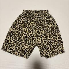 coca 110cm ヒョウ柄　ハーフパンツのサムネイル