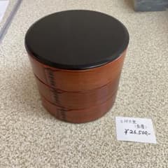 三段丸重 重箱 川連漆器 - メルカリ