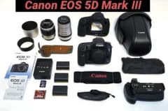 ★総額50万円超え★Canon EOS 5D Mark III 　ダブルレンズ付のサムネイル