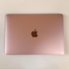 美品】MacBook 12インチ ローズゴールド 充放電33回 ケース付 - メルカリ