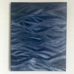風景画 油絵 絵画 F3 サイズ273×220mmのサムネイル
