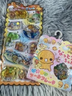 なっとうちゃん おはじきシール ウォーターシールのサムネイル