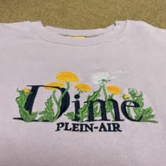 【もりすぱむくおか様専用】Dime ロゴ スウェット 花柄全刺繍のサムネイル