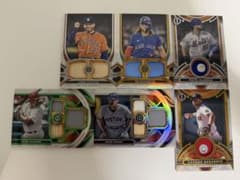 2023 Topps Tribute Game Used メモラビリア6枚セットのサムネイル