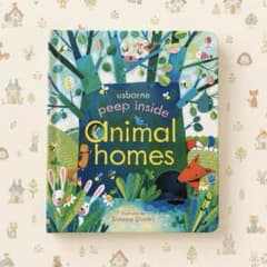 Peep Inside Animal Homes しかけ英語絵本 Usborne - メルカリ
