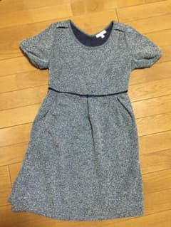 秋冬マタニティーワンピース  授乳口付きのサムネイル