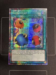 遊戯王　EU版 スケープゴート　クォーターセンチュリーシークレットレア1枚　英語のサムネイル