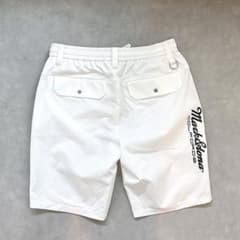 美品 ☆ MARK&LONA ショーツ マーク&ロナ ハーフパンツ 正規品 白