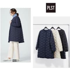 新品*PLST プラステ 2024AW*名作ノンキルトダウンコート *サイズS 