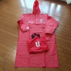 浦和レッズ カッパ ポンチョ レインコート M バッグ付 We are REDS