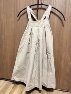 branshes ジャンパースカート ワンピース 120 グレージュのサムネイル