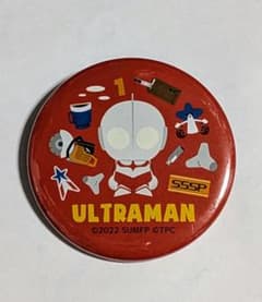 신 울트라맨 캔 배지 57mm SD 디자인