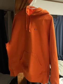 SUPREME オレンジ パーカー フーディーのサムネイル