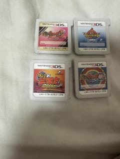 妖怪ウォッチ 3DS ソフト 4本セットのサムネイル