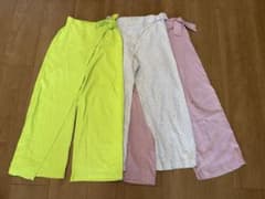 ZARA キッズ ロングパンツ 3点セットのサムネイル